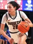  ?? Peter Boettger ?? Amaya Hamilton scored 18 points for Duquesne.