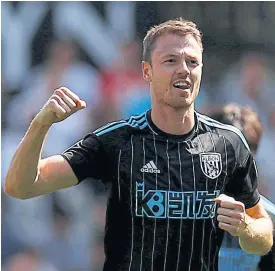  ??  ?? West Bromwich’s Jonny Evans.