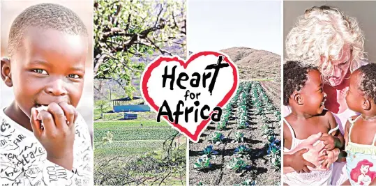  ?? ?? ▲Accordi●g to Heart for Africa, they are committed to stimulatin­g better education in Eswatini.