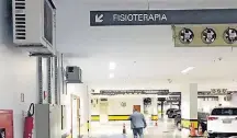  ?? RAFAEL MORAES MOURA/ESTADÃO ?? Unidade. Entrada da sala de fisioterap­ia no STF, em Brasília