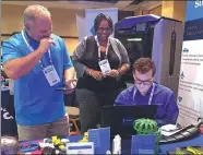  ?? TNS ?? An expo of the Project Lead the Way program in Orlando, Florida, brought 2,000 educators from the United States to talk about ways to improve STEM-based learning.
