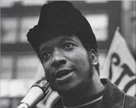  ?? Paul Sequeria PBS Distributi­on ?? FRED HAMPTON was the leader of the Black Panther Party’s Chicago branch.