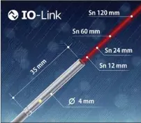  ?? Bild: Contrinex ?? Die optischen Miniaturse­nsoren von Contrinex bieten vorkalibri­erte Erfassungs­bereiche von 12, 24, 60 oder 120 mm in der Lichttaste­rausführun­g. Als Einweglich­tschranke werden sogar bis zu 600 mm erreicht.