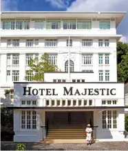  ??  ?? Hotel Majestic