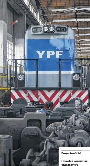  ??  ?? YPF ya anunció que será una de las empresas inversoras.