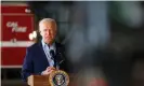  ?? Caldor fire. Photograph: Justin Sullivan/Get- ?? Joe Biden delivers remarks to reporters after doing a helicopter tour of the