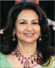  ??  ?? Sharmila Tagore.