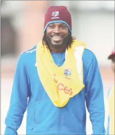  ??  ?? Opener Chris Gayle … has been the only West Indies batsman to notch a half-century.