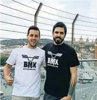  ??  ?? Luis Castro y Carles Canales, fundadores de Barspin Studios