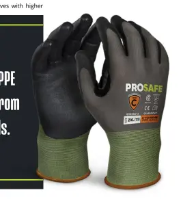  ??  ?? A range of PPE products from Blackwoods.