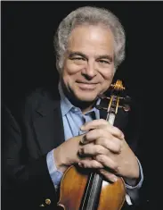  ?? Lisa Marie Mazzucco ?? Violin virtuoso Itzhak Perlman lacked precision as a conductor of the Symphony.