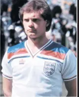  ??  ?? ENGLAND ACE Midfielder in his Three Lions heyday, 1980