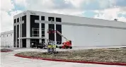  ?? Clay Developmen­t & Constructi­on ?? High Life Distributi­on Center, a 103,000-square-foot project at 15930 Tomball Parkway, will be ready in Q4.