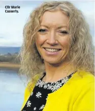  ??  ?? Cllr Marie Casserly.