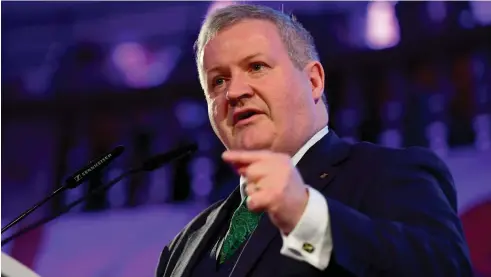  ??  ?? Ian Blackford, leader of the SNP at the House of Commons, said the party had been handed ‘responsibi­lity’ to deliver a second independen­ce referendum