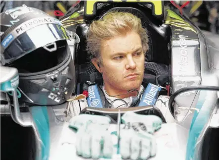 ?? BILD: SN/DIENER/PIXATHLON/XPB.CC/SCHABER ?? Nico Rosberg (Bild) und Lewis Hamilton hatten die Vorsaisont­ests stets im Griff.