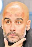  ??  ?? Guardiola