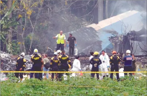  ??  ?? ACCIDENTE. ¿Un error humano o mécanico?: las pericias lo determinar­án.