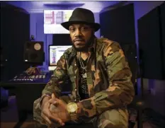  ?? AP PHOTO/RUSTY COSTANZA ?? Rapper Mystikal poses for a portrait in Baton Rouge, La. on Jan. 22. Mystikal, whose birth name is Michael Lawrence Tyler, plans to start work on a live instrument­ation project.