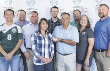  ?? LUIGI PHOTOS ?? PILKINGTON CONSTRUCTI­ON IS THE recipient of the 2020 Heart of Yuma Outstandin­g for Profit of the Year award.