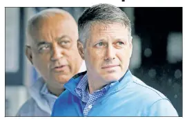  ?? Paul J. Bereswill (2) ?? Though Jeff Wilpon (right) said he hopes the next general manager will keep John Ricco and Omar Minaya (above) on staff, the new hire will ultimately make that decision. TIME WILL TELL: