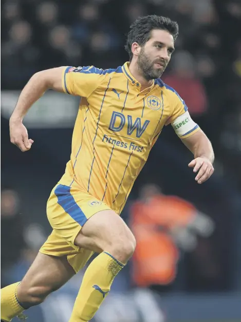  ??  ?? Wigan Athletic striker Will Grigg.