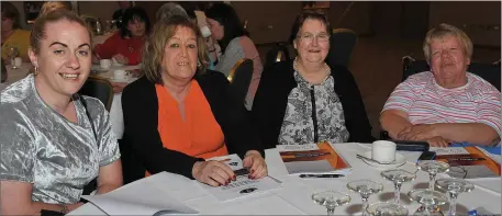  ??  ?? Nicola McDonnell, Anne Delaney, Marie Flynn and Margaret Black at the launch of ‘dis Ability Louth’ held in the Crowne Plaza Hotel.