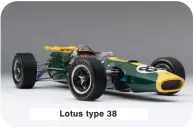  ??  ?? Lotus type 38