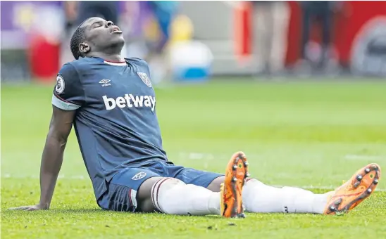  ?? ?? SHAMED: Kurt Zouma is a role model as a West Ham footballer and should have paid a higher penalty for his cat attack.