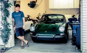  ??  ?? Below Former works racing driver, Patrick Long, is the proud owner of an early 912