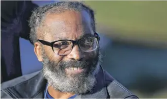  ?? RICH SUGG/THE KANSAS CITY STAR VIA AP ?? Kevin Strickland, 62, says Tuesday after his release from prison in Cameron, Missouri, “I’m not necessaril­y angry. It’s a lot.”