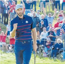  ?? Ap ?? El local Dustin Johnson tuvo un comienzo ideal en Wisconsin