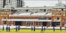  ?? REUTERS ?? India players practice on Saturday ahead of the final against England at Lord’s.