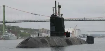  ?? BRUCE CAMPION-SMITH PHOTOS/TORONTO STAR ?? Upgraded equipment helped HMCS Windsor detect Russian vessels in the Atlantic Ocean.