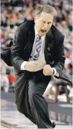  ?? DARRON CUMMINGS/ THE ASSOCIATED PRESS/ FILES ?? You haven’t seen angry until you’ve seen Michigan State coach Tom Izzo.