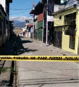  ?? CORTESÍA ?? El cuerpo de Salas fue encontrado en una casa en la urbanizaci­ón Bribrí.