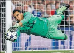  ??  ?? MOTIVADO. Keylor ansía cortar su mala racha ante el Barcelona.