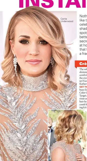  ??  ?? Carrie Underwood