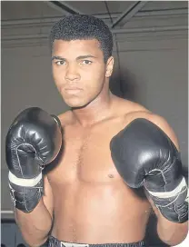  ??  ?? ■ June 3: Muhammad Ali, 74