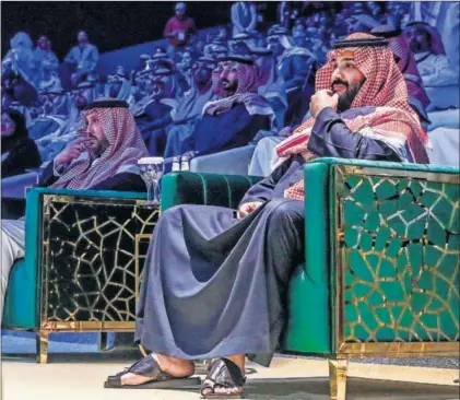  ?? / V. SHARIFULIN (GETTY) ?? El príncipe Mohamed Bin Salmán, en febrero en Al Ula (Arabia Saudí).