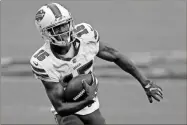  ?? AP-Isaac Brekken, File ?? The Las Vegas Raiders have agreed to a one-year contract with free agent receiver John Brown to replace the departing Nelson Agholor. A person familiar with the deal says the sides agreed on the deal Wednesday. The person spoke on condition of anonymity because the contract hadn’t been signed.