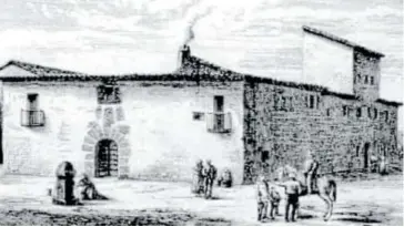  ?? Foto: Cedida ?? La otra Casa Dorre, a la derecha, y Benitorena, a la izquierda, en el siglo XIX.