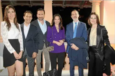  ?? ?? María Rigo, Pablo Pantiga, Juan Tomás, Paquita Luque, Gabriel Le Senne y Maribel Munar.