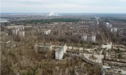  ??  ?? The abandoned town of Pripyat near the Chernobyl nuclear power plant. Photograph: Gleb Garanich/Reuters