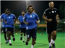  ??  ?? Al-Hilal were put through their paces in Abu Dhabi. (Al-Hilal)