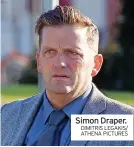  ?? DIMITRIS LEGAKIS/ ATHENA PICTURES ?? Simon Draper.