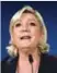  ??  ?? Marine Le Pen