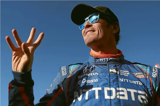  ??  ?? Scott Dixon has won four IndyCar titles. A fifth would elevate him further in the event’s upper echelon of elite drivers.