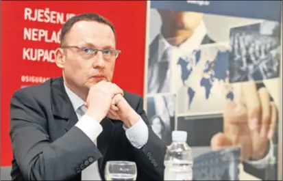  ??  ?? Direktor Varkoma dr.sc. Željko Bunić najavio je investicij­ski ciklus od 50 milijuna kuna