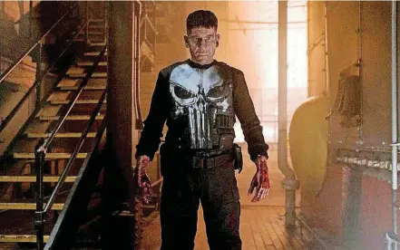  ?? [PHOTO PROVIDED BY NETFLIX-MARVEL] ?? Jon Bernthal stars as Frank Castle in Marvel’s “The Punisher.”